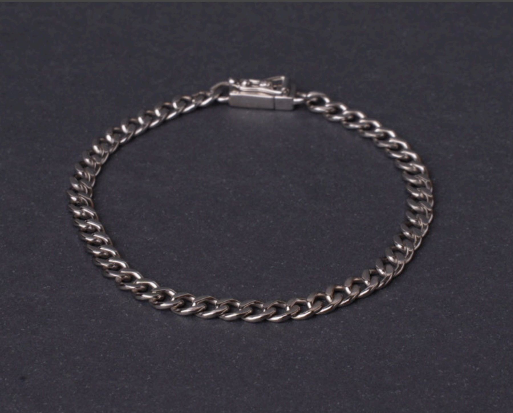 Pulseira T.C (Ouro Branco)
